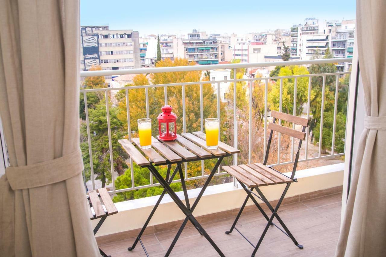 Magnificent Luxury Retrostyle Flat Acropolis View Lägenhet Aten Exteriör bild