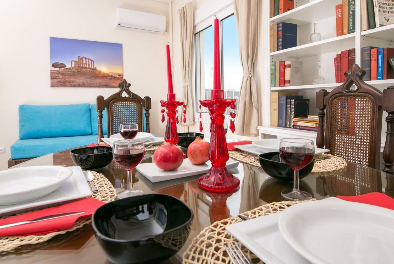 Magnificent Luxury Retrostyle Flat Acropolis View Lägenhet Aten Exteriör bild
