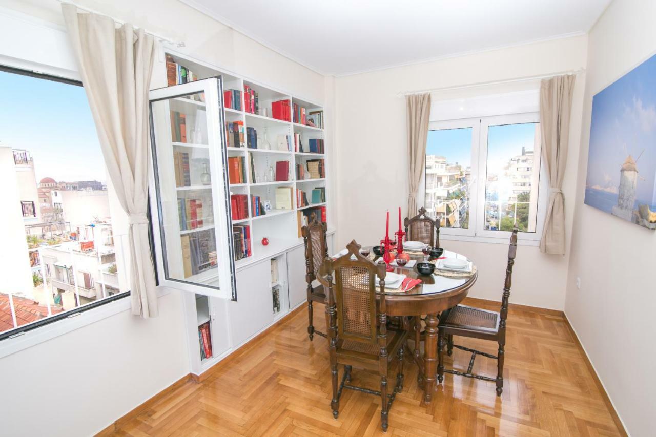 Magnificent Luxury Retrostyle Flat Acropolis View Lägenhet Aten Exteriör bild