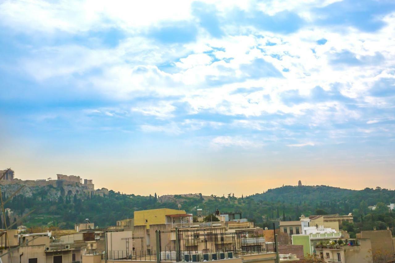 Magnificent Luxury Retrostyle Flat Acropolis View Lägenhet Aten Exteriör bild