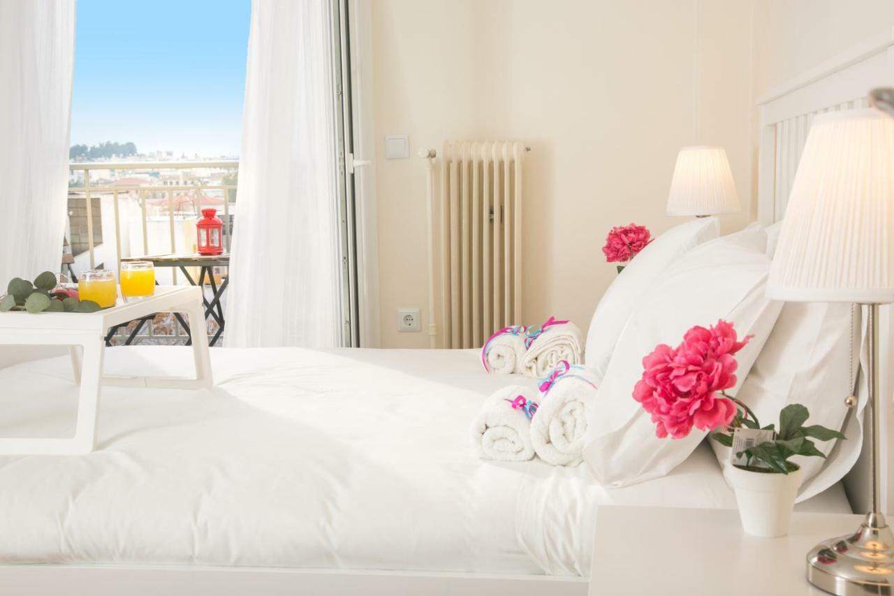 Magnificent Luxury Retrostyle Flat Acropolis View Lägenhet Aten Exteriör bild