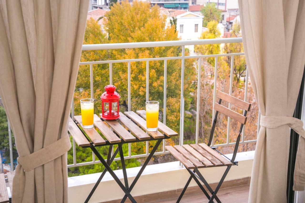 Magnificent Luxury Retrostyle Flat Acropolis View Lägenhet Aten Exteriör bild