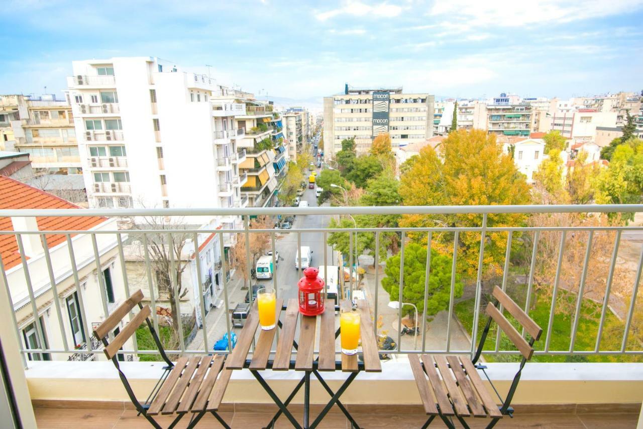 Magnificent Luxury Retrostyle Flat Acropolis View Lägenhet Aten Exteriör bild