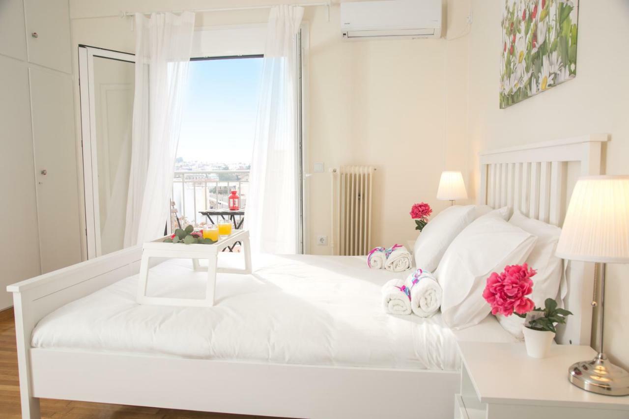 Magnificent Luxury Retrostyle Flat Acropolis View Lägenhet Aten Exteriör bild