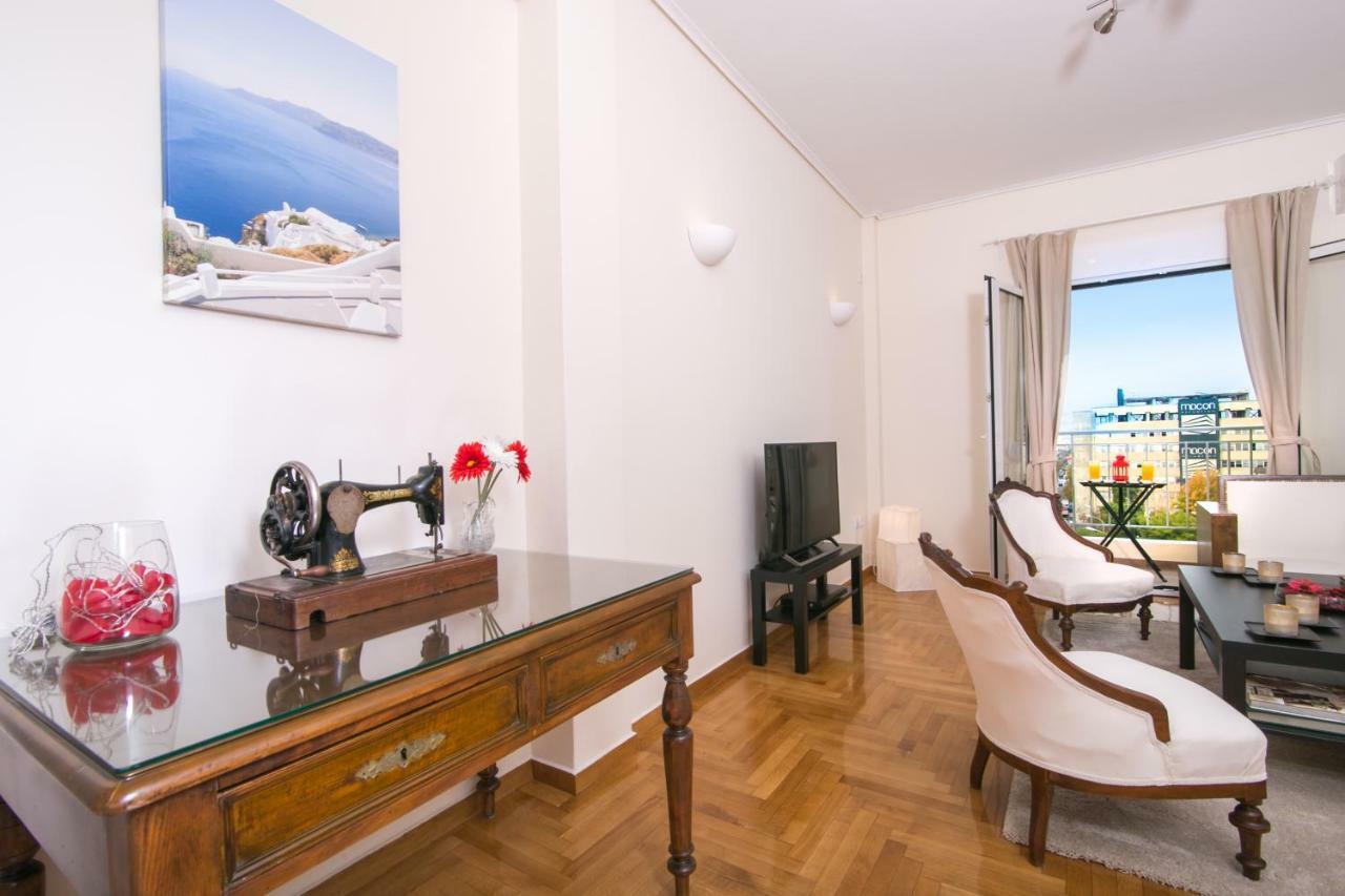 Magnificent Luxury Retrostyle Flat Acropolis View Lägenhet Aten Exteriör bild